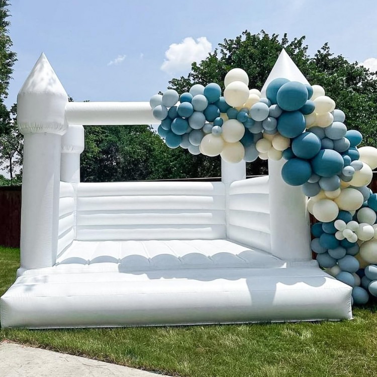 White Bounce Castle